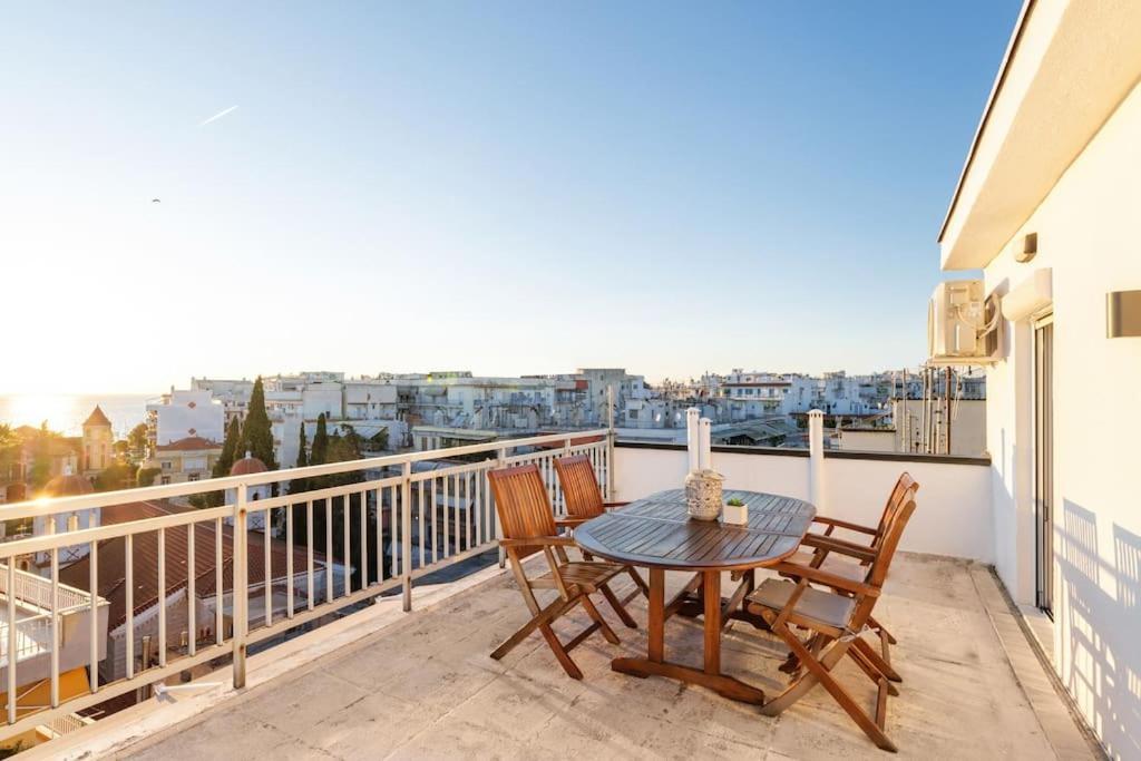 테살로니키 Sea View Sunset Penthouse 아파트 외부 사진
