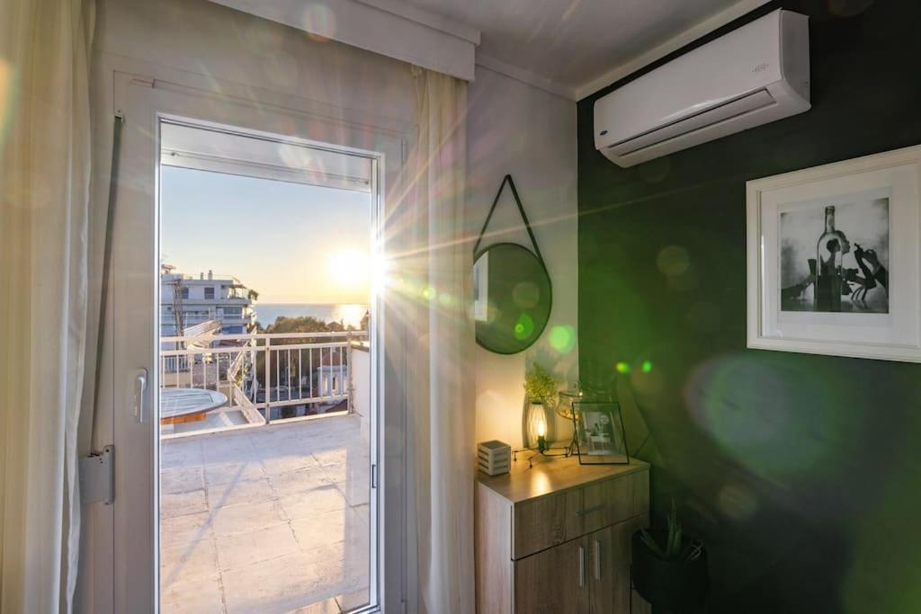 테살로니키 Sea View Sunset Penthouse 아파트 외부 사진