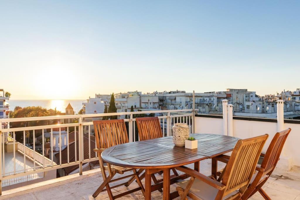 테살로니키 Sea View Sunset Penthouse 아파트 외부 사진