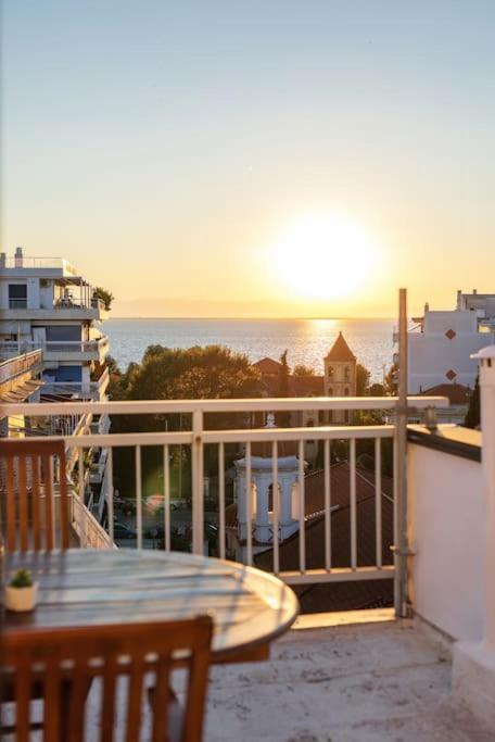테살로니키 Sea View Sunset Penthouse 아파트 외부 사진